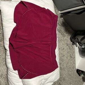 Lululemon Fast & Free Reflective High Rise Short (Discontinued color)